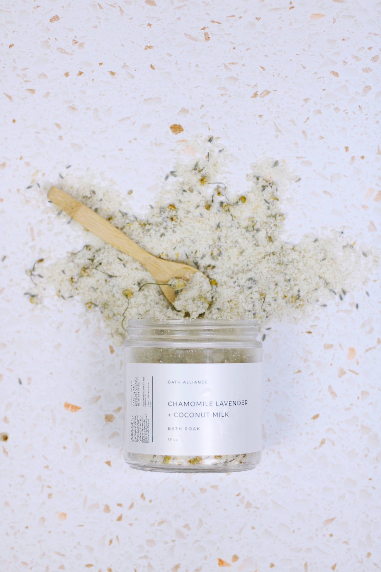 Chamomile Lavender + Coconut Milk Bath Soak
