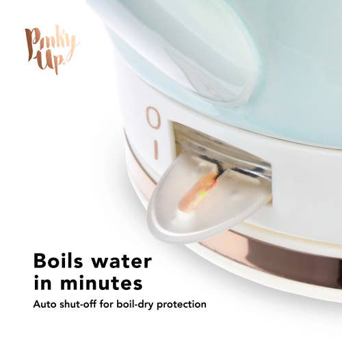 Ceramic Electric Gooseneck Tea Kettle