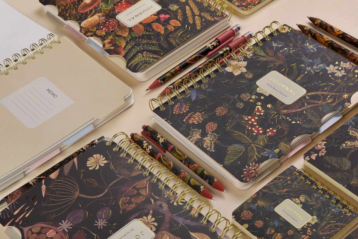 Forest Mushrooms Art Journal