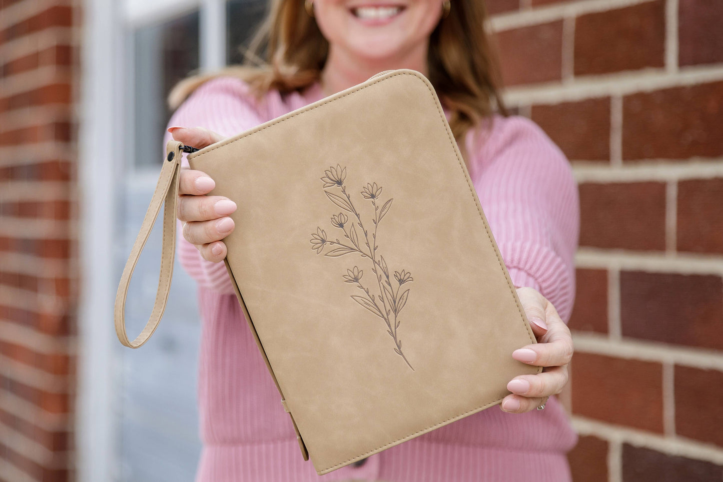 Bible Case - Debossed Floral