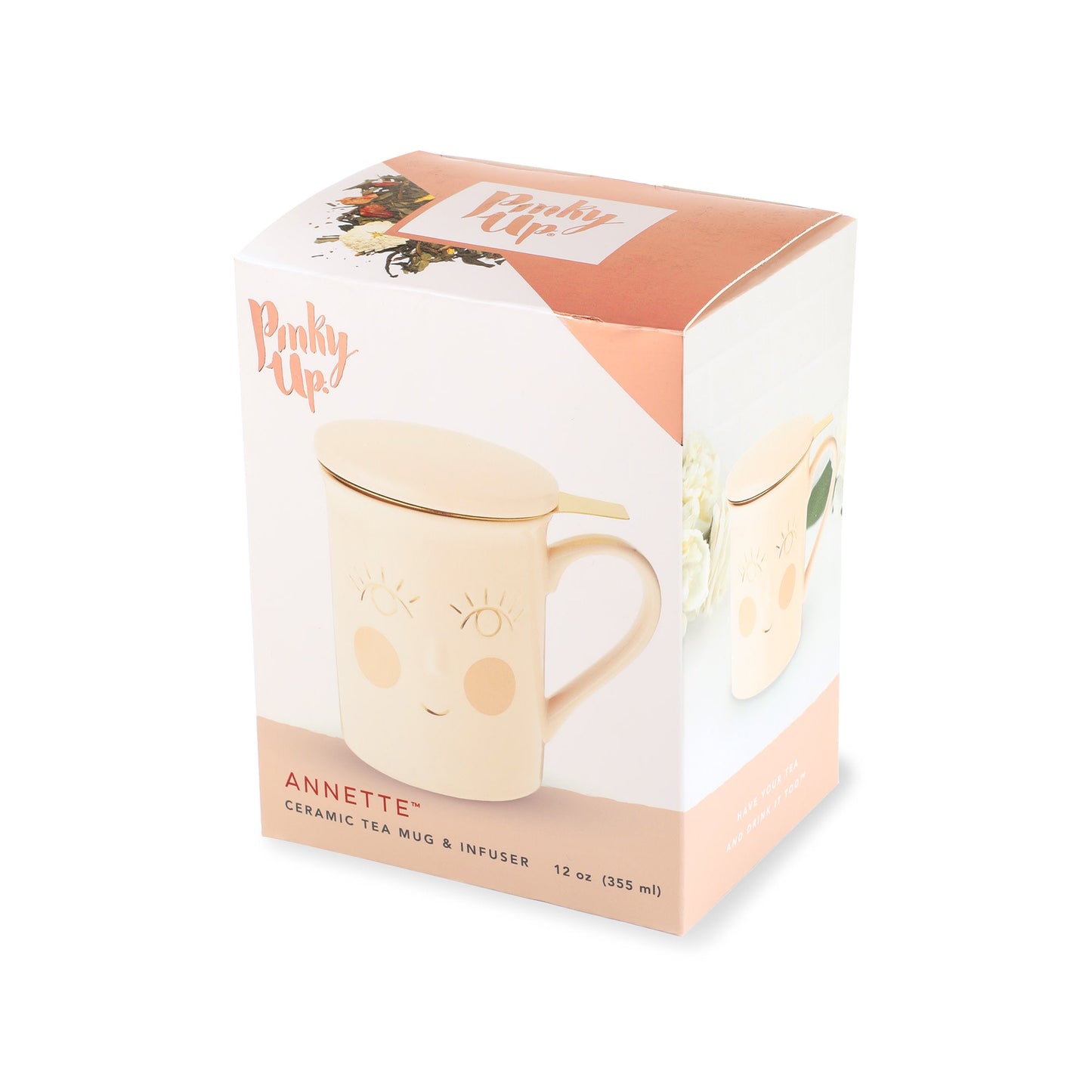 Annette: Hello Beautiful Ceramic Tea Mug & Infuser