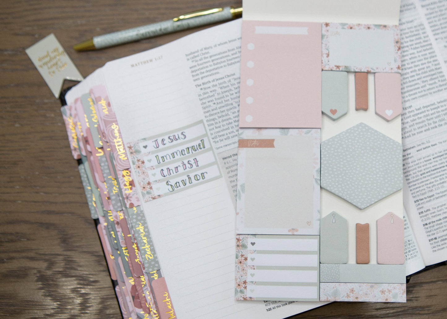 Bible Study Sticky Notes | Post It Notes for Bible
