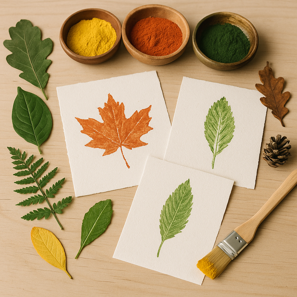 Leaf Printing & Nature Paint - September 25, 2025 10am-11am