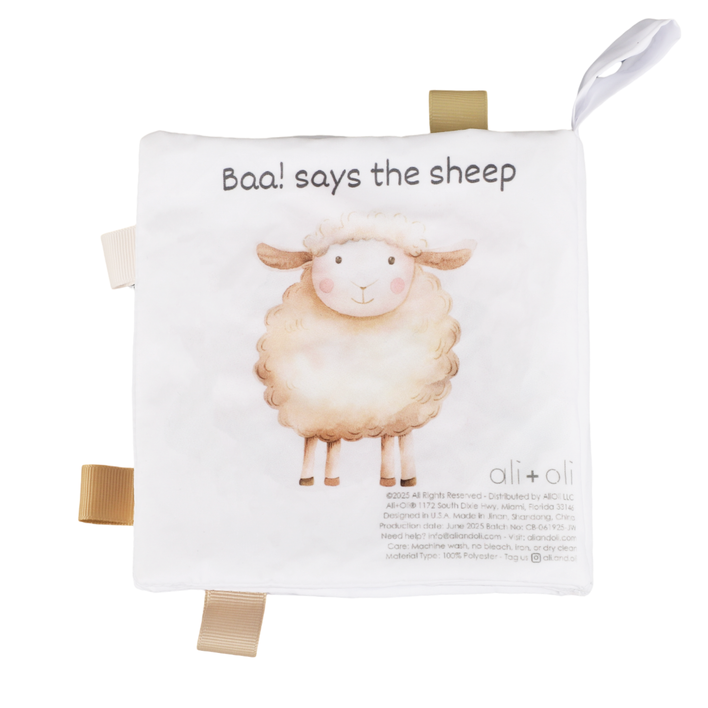 Farm Animals – Cloth Book