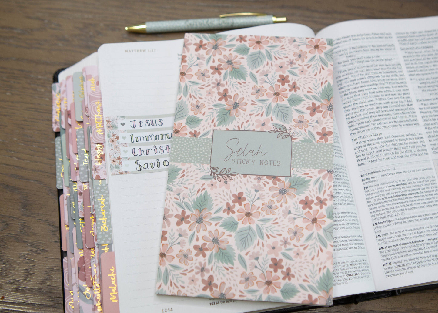 Bible Study Sticky Notes | Post It Notes for Bible