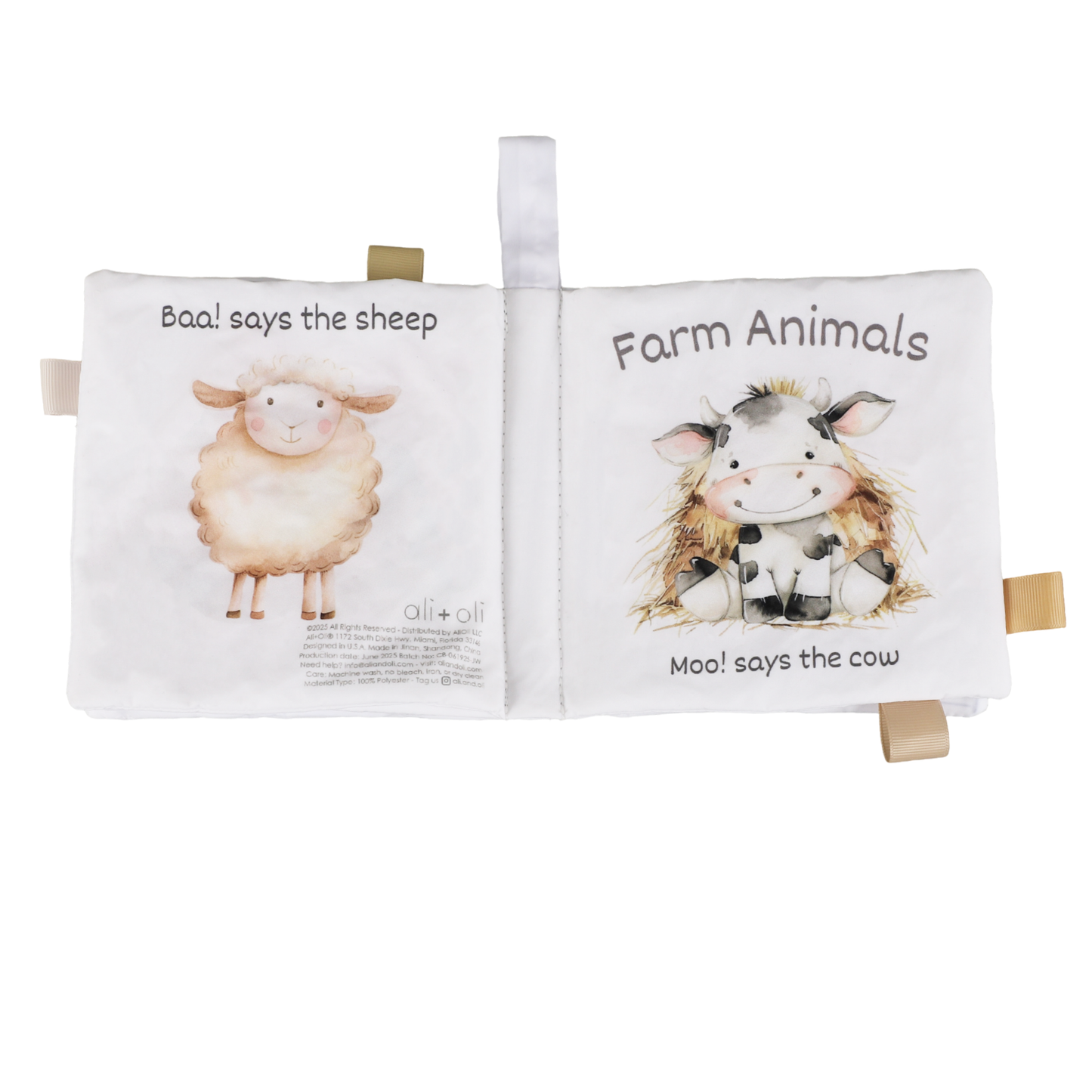 Farm Animals – Cloth Book