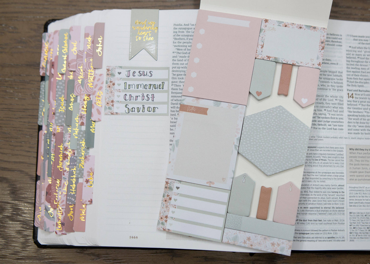 Bible Study Sticky Notes | Post It Notes for Bible