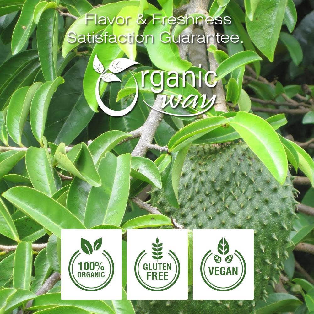 Organic Soursop Leaf Coarse Cut