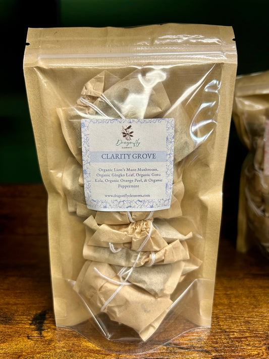 Clarity Grove - Lion’s Mane Herbal Mushroom Tea