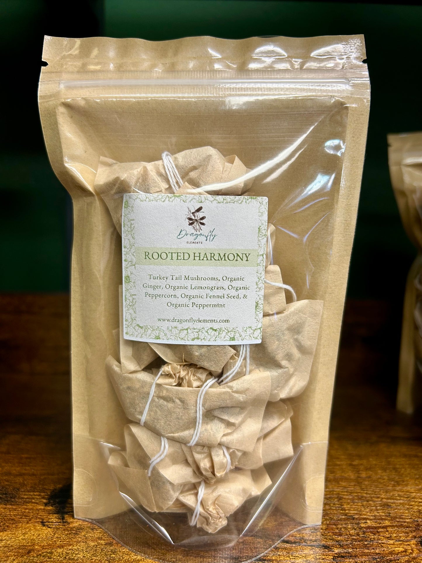 Rooted Harmony - Turkey Tail Herbal Mushroom Tea