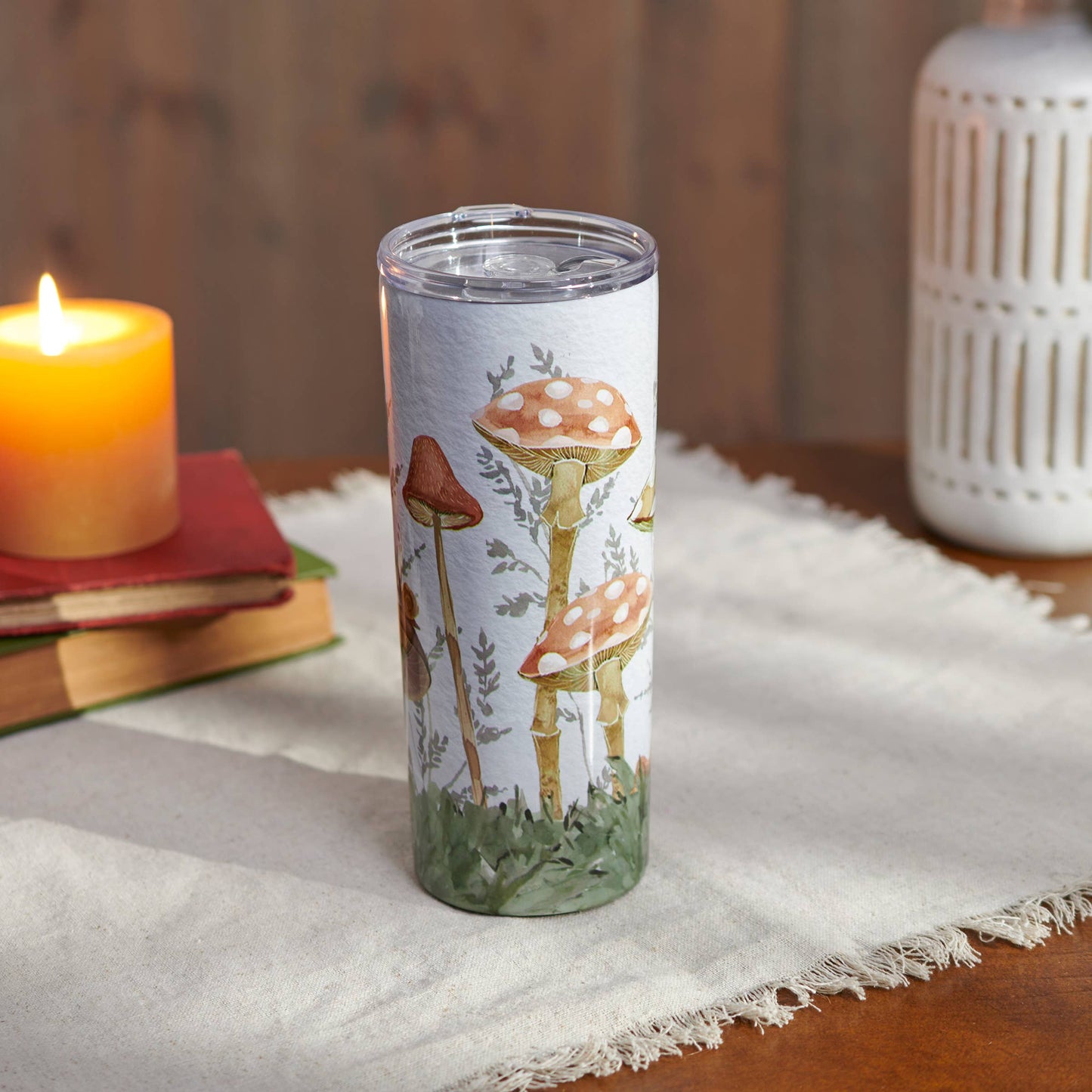 Cottage Garden Coffee Tumbler