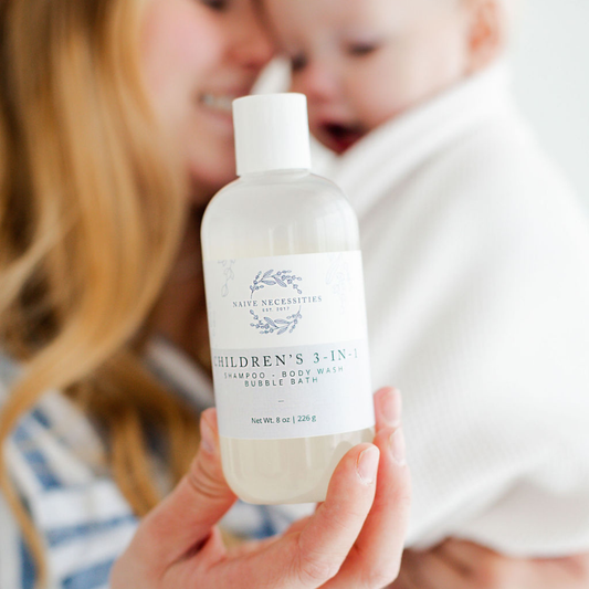 Children's 3-in-1 Shampoo, Body Wash & Bubble Bath