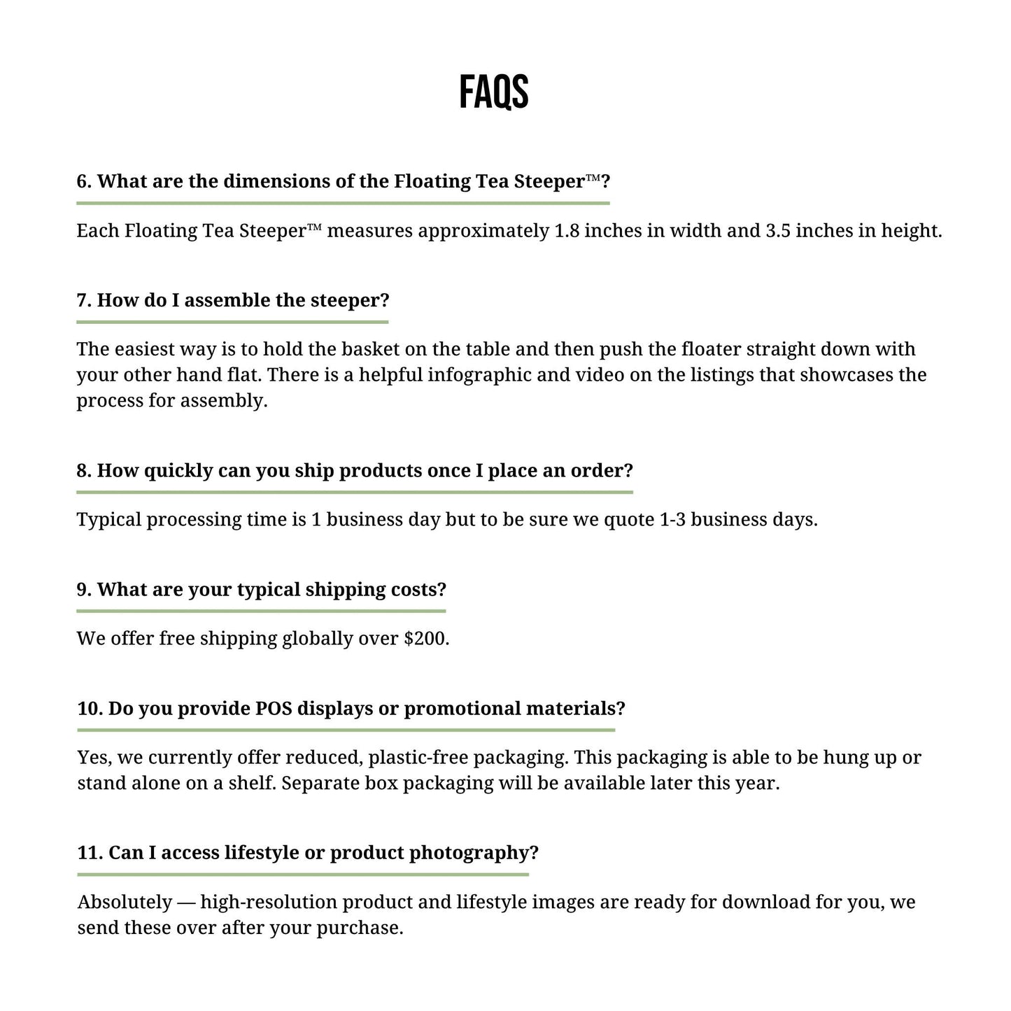 Mushroom | Floating Tea Steeper | Green Base | Brown