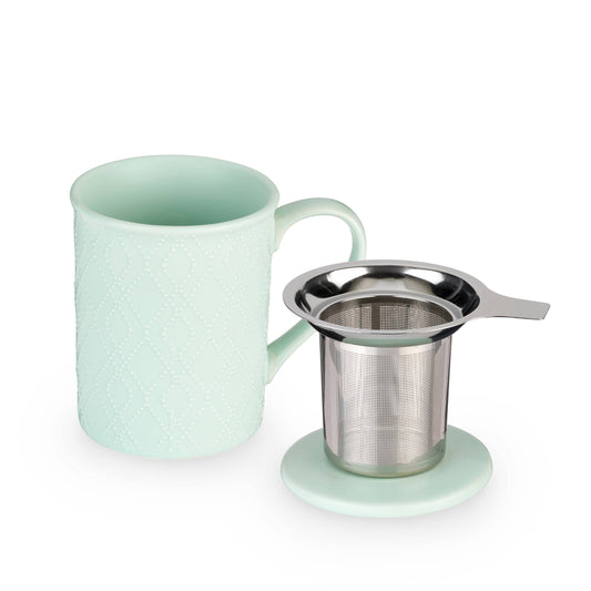 Ceramic Mug w/ Tea Infuser