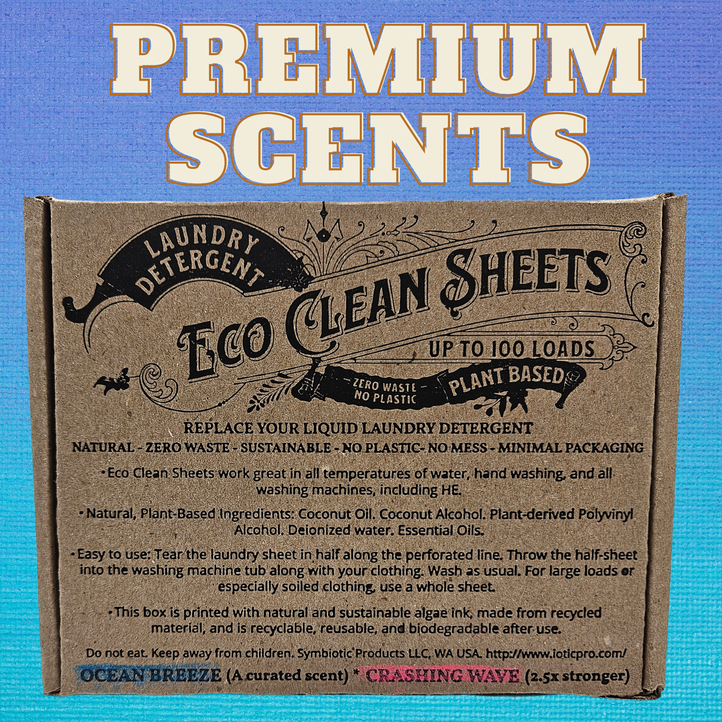 Laundry Detergent Eco Sheets
