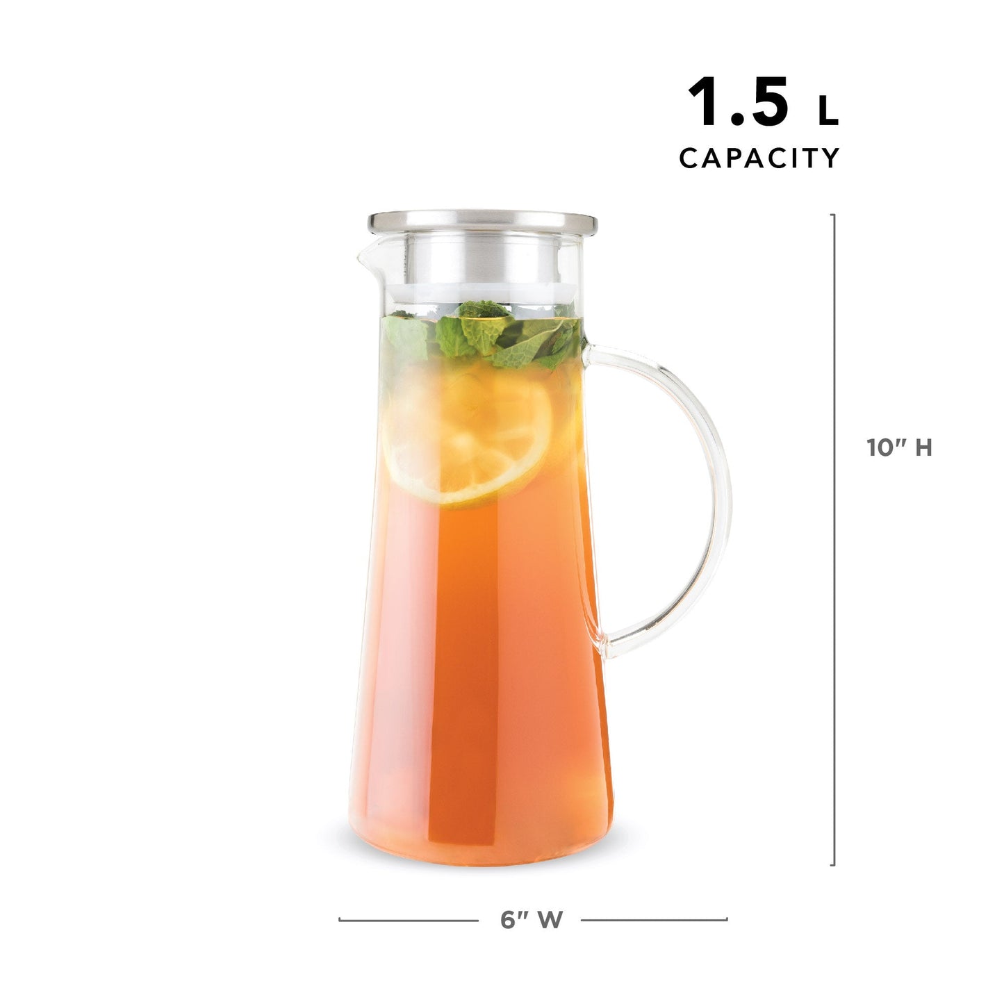 Charlie Glass Iced Tea Carafe