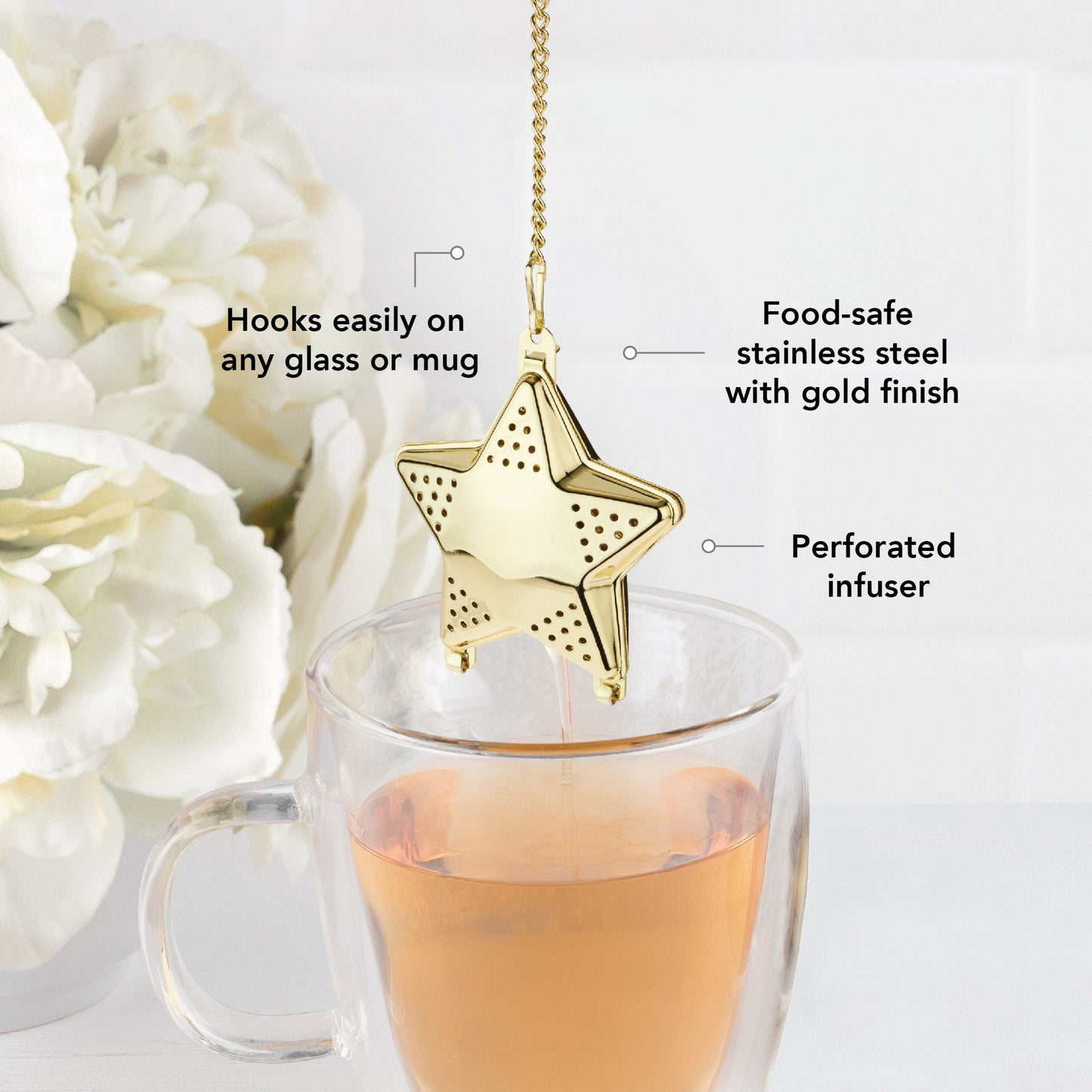 Star Shaped Tea Infuser