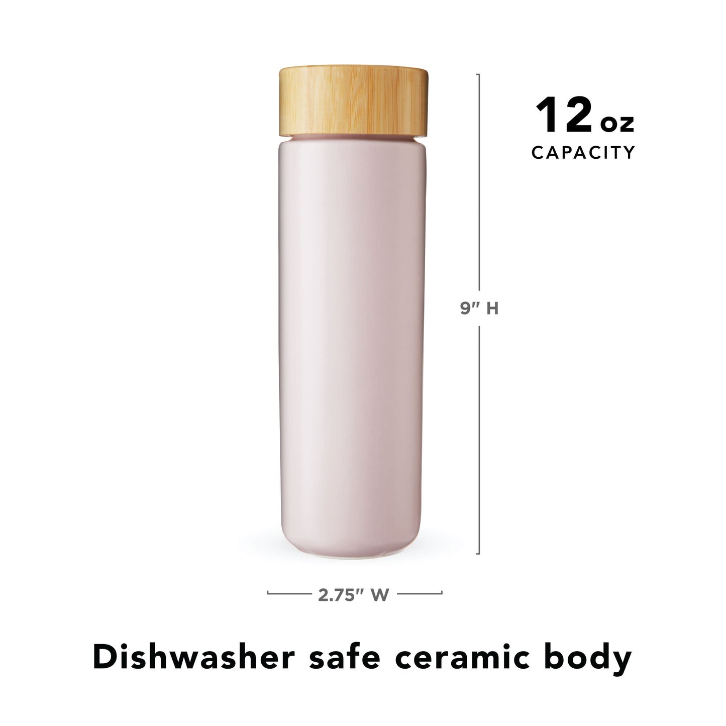 Tatyana Ceramic To-Go Infuser Mug in Lavender