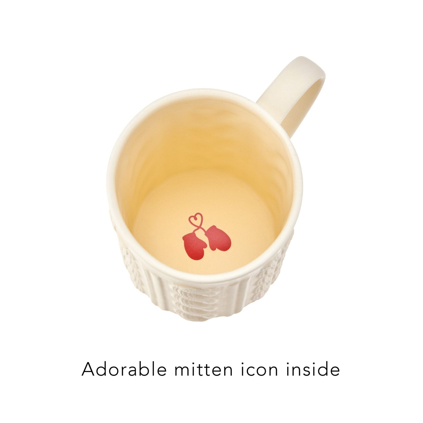 Annette Knit Ceramic Tea Mug & Infuser