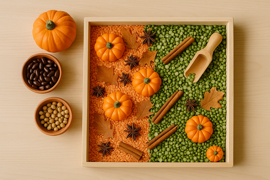 Pumpkin Spice Sensory Bins - October 9, 2025 10am-11am