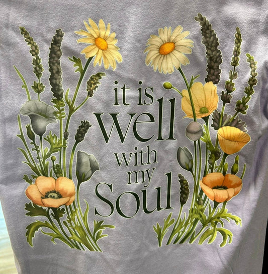 Short Sleeve T-Shirt - It Is Well With My Soul 2