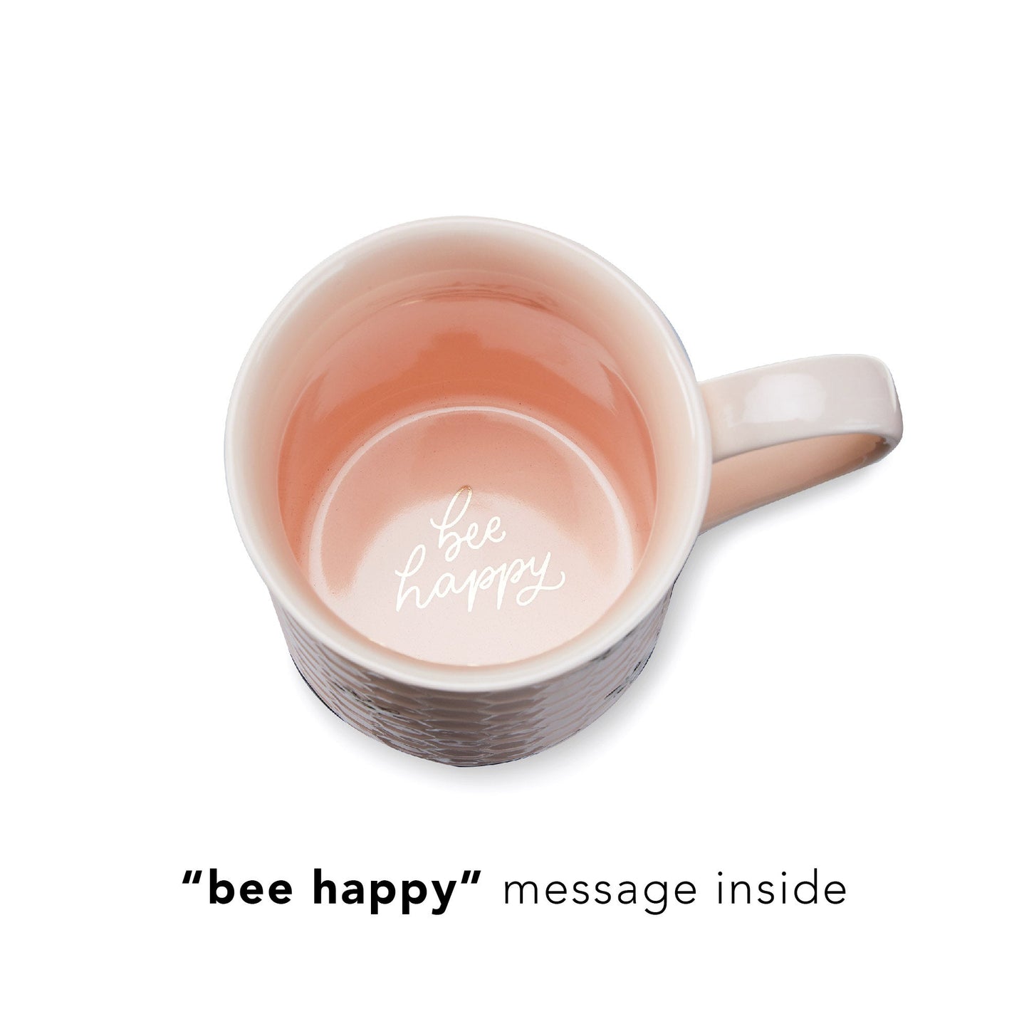 Annette: Honeycomb Ceramic Tea Mug & Infuser