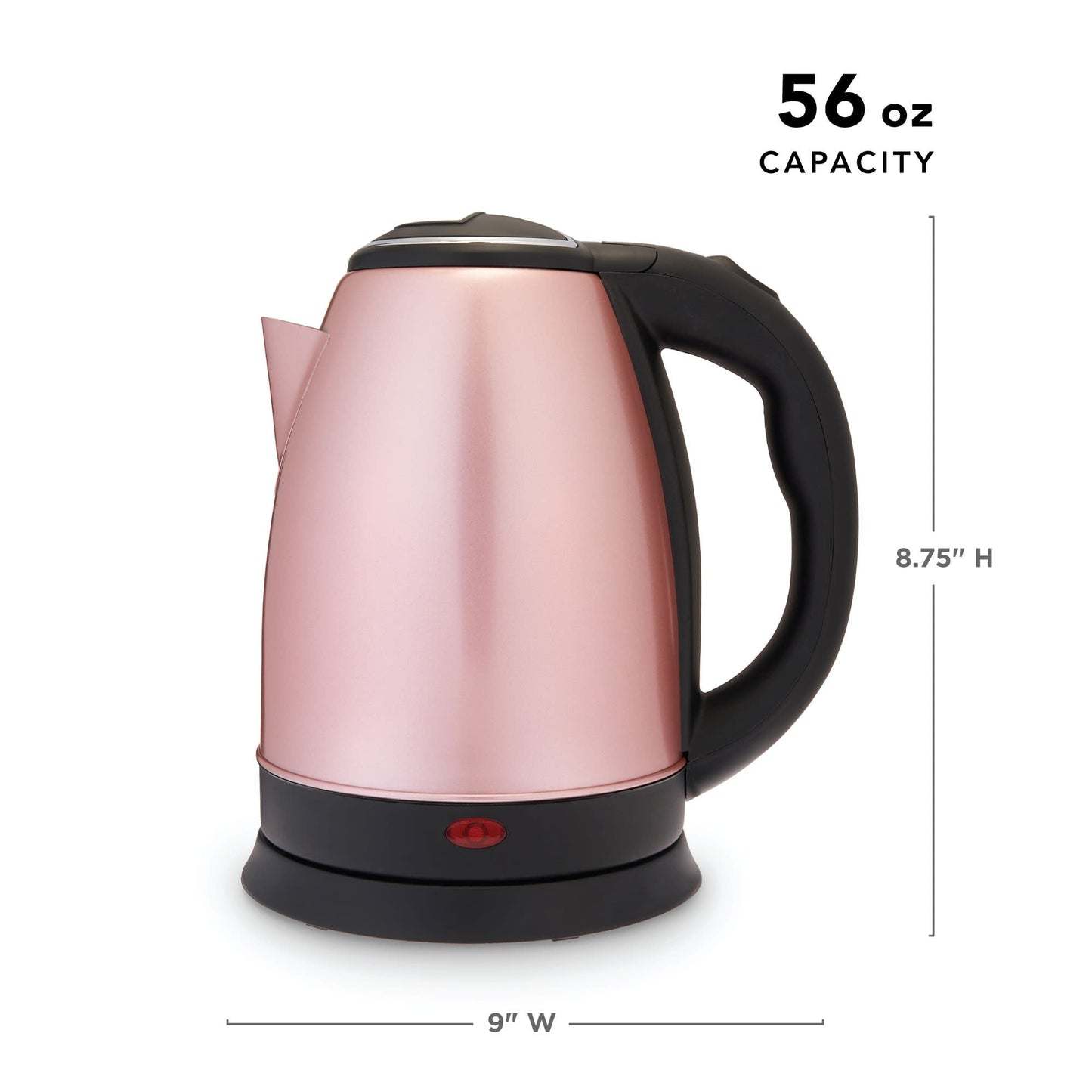 Parker Rose Gold Electric Tea Kettle